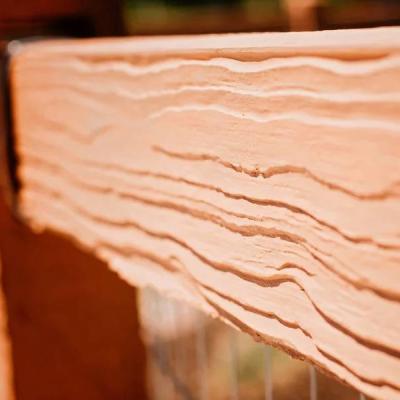 42 Close Up Concrete Split Rail Looks Like Wood