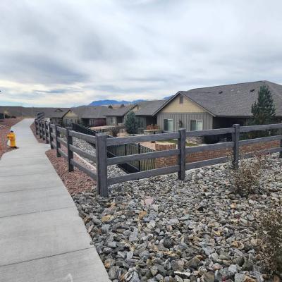 49 Concrete Split Rail Fencing In 80922